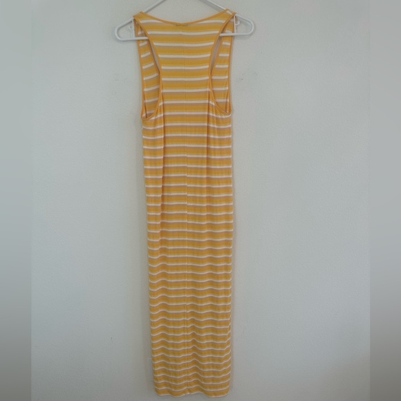 ZARA Striped Ribbed RicerBack Tank Maxi Dress Women’s - Picture 4 of 9